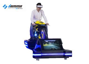 Amusement Park VR Motorcycle Simulator Racing Platform With Thrilling Games