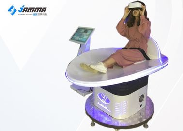 3 DOF Electric System VR Fly Slide Simulator With Roller Coaster Film