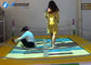 Playground Interactive Floor Projection Games Trampoline 2.1 X 2.1M Easy Installation