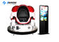 3 Seats 9D Virtual Reality Simulator Egg Chair LED Light VR Equipment Custom Colors