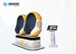 2 Seats 9D Egg VR Cinema / Virtual Reality Machine Galvanized Steel Frame