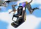 Single Player VR Flight Simulator 360 Rotation For Roller Coaster