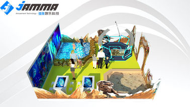 Dinosaur Type VR Experience Center , Amusement Virtual Reality Amusement Park