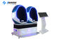 RGB 9D Virtual Reality Simulator Egg Chair Customize Color Logo 2 Players