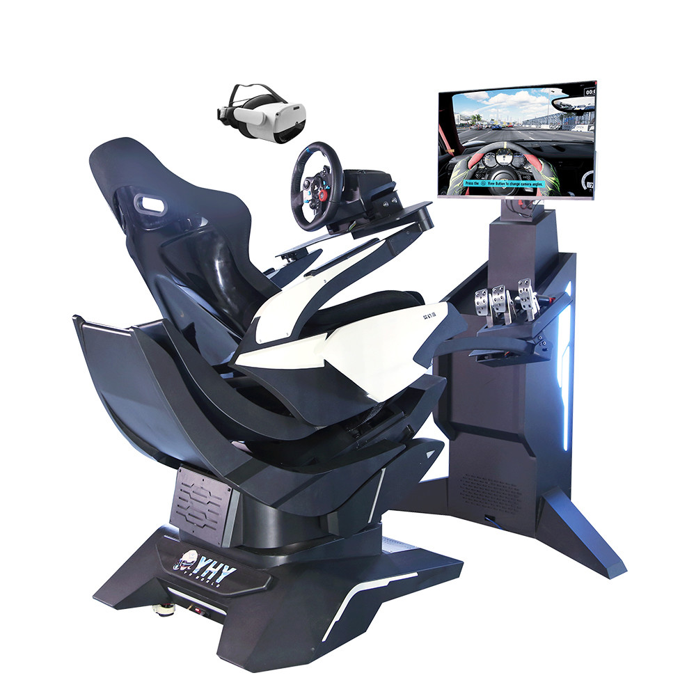 Vr Racing Game Console Realistic Vr Racing Games With Steering Wheel Driving Arcade Game Machine