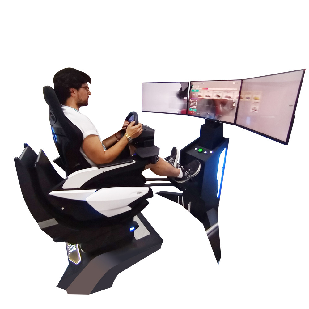 1000W Vr Car Racing Simulator Kids Cockpit F1 4D Steering Wheel HUB ...