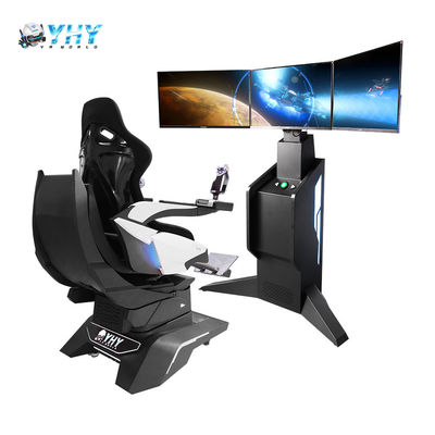 32 Inch Three Screens Dynamic Platform Flight Simulator
