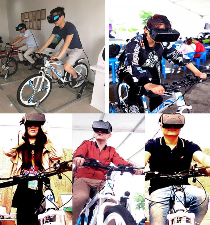 Indoor Gym Virtual Reality Bike VR Game Motion Simulator Rides Fitness Bike