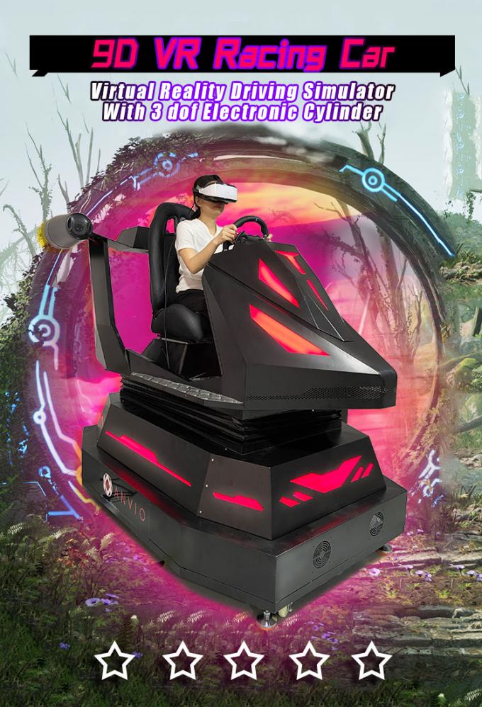 15 Games 9D Racing Car Virtual Reality Driving Simulator With 3 Dof