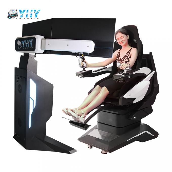 32 Inch Three Screens Dynamic Platform Flight Simulator