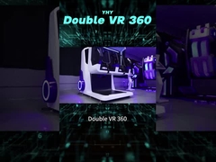 YHY-01.064 Double VR 360 Virtual Reality Roller Coaster Game Machine