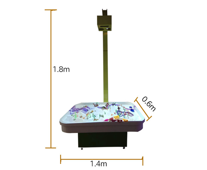 Sandbox Interactive Projector Games Sand Table For Children Simulation